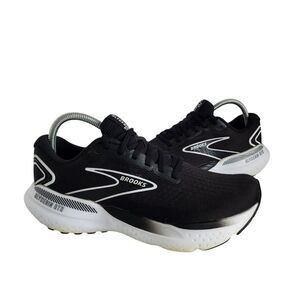 Brooks Glycerin Black and White Athletic Shoes
